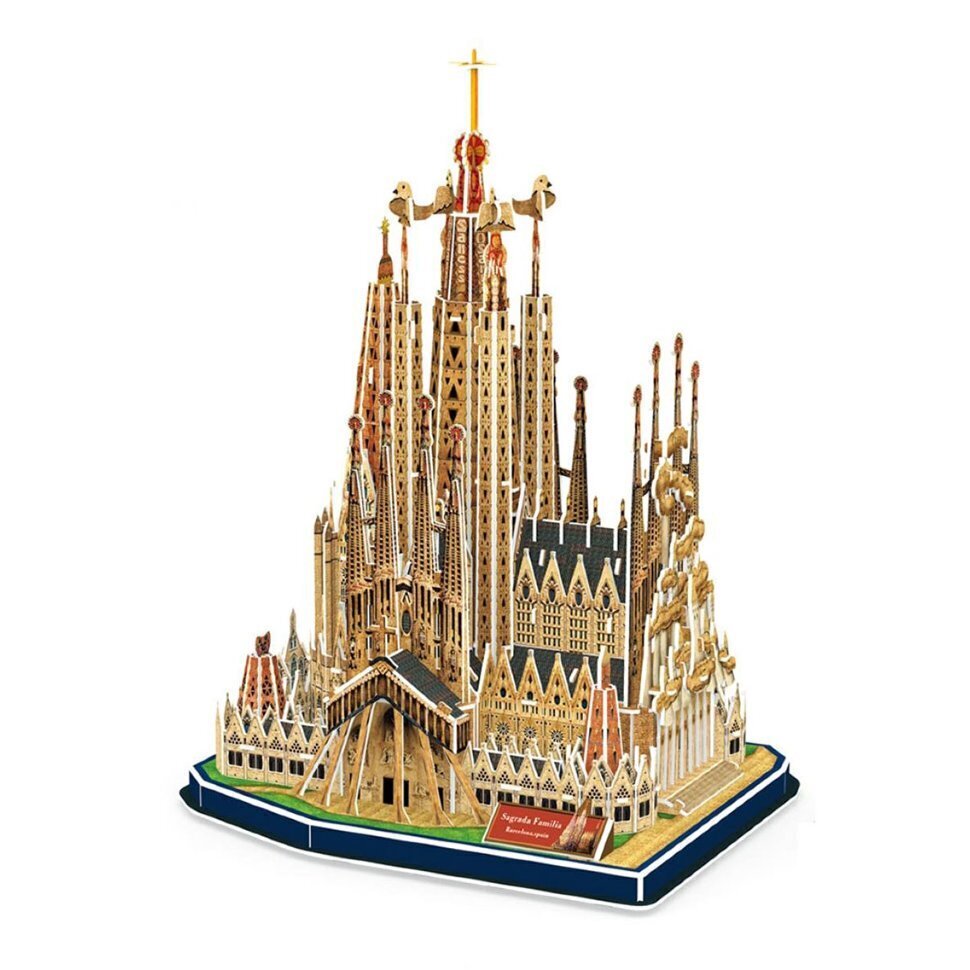 3D pusle CubicFun National Geographic Barcelona Sagrada Familia, 184 osa hind ja info | Pusled | kaup24.ee