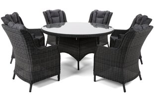Комплект уличной мебели Bristol 150, темно-серый цена и информация | Комплекты уличной мебели | kaup24.ee