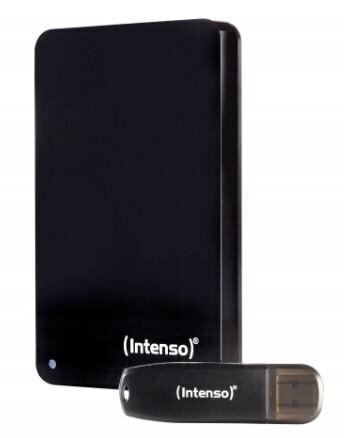 Intenso 2.5 Memory Drive + USB3.0 1TB 6023680 цена и информация | Välised kõvakettad (SSD, HDD) | kaup24.ee