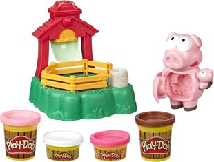 Пластилиновый набор Поросята в сарае Play-Doh Animals цена и информация | Игрушки для девочек | kaup24.ee