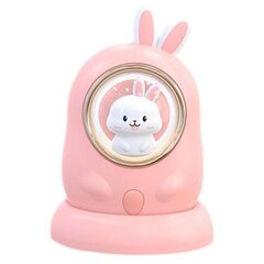 Käesoojendajad 4000 mAh aku kätesoojendaja 2 käiguga soojendusastmega Cartoon Rabbit Night Light kätesoojendaja tüdrukutele Talvine jõulukink hind ja info | Küttekehad | kaup24.ee