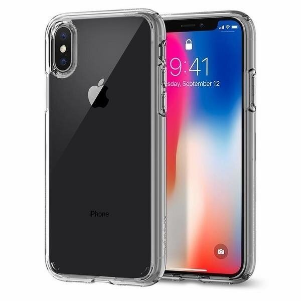 Spigen ümbris iPhone XS / X, Läbipaistev hind ja info | Telefoni kaaned, ümbrised | kaup24.ee