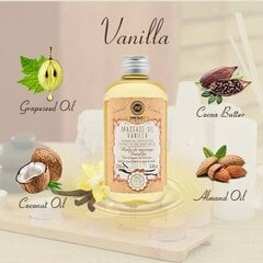 Massaažiõli Vanilla Saules Fabrika, 200 ml цена и информация | Массажные масла | kaup24.ee