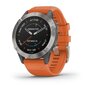 Garmin fēnix® 6 Sapphire Titanium/Ember Orange hind ja info | Nutikellad (smartwatch) | kaup24.ee