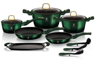 Pottide komplekt Berlingerhaus Emerald Collection, 14-osaline цена и информация | Кастрюли, скороварки | kaup24.ee