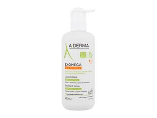 A-Derma Exomega Control Emollient Milk 400ml цена и информация | Кремы, лосьоны для тела | kaup24.ee