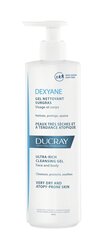Puhastav geel väga kuivale ja atoopilise dermatiidiga nahale Ducray Dexyane 400 ml hind ja info | Näopuhastusvahendid | kaup24.ee