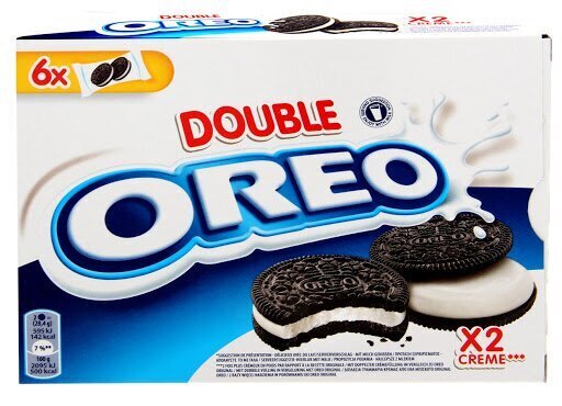 Küpsised OREO Double Creme, 170 g hind ja info | Maiustused | kaup24.ee