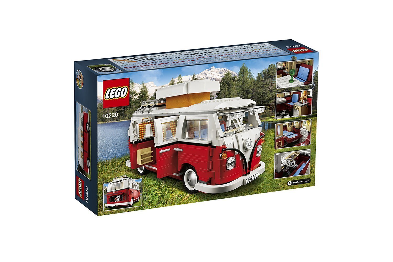 10220 LEGO® Creator Volkswagen T1 Camper Van hind ja info | Klotsid ja konstruktorid | kaup24.ee