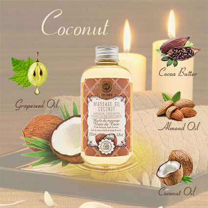 Massaažiõli COCONUT Saules Fabrika 200 ml цена и информация | Massaažiõlid | kaup24.ee