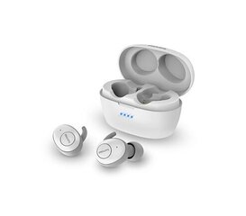 Täielikult juhtmevabad kõrvasisesed kõrvaklapid Philips UpBeat , valge hind ja info | Kõrvaklapid | kaup24.ee