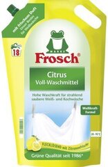 Pesugeel valgetele riietele Frosch 1800ml hind ja info | Pesuvahendid | kaup24.ee