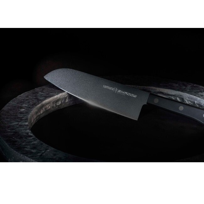 Santoku nuga Samura Shadow, 28,6 cm hind ja info | Noad ja tarvikud | kaup24.ee