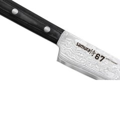 Samura DAMASCUS 67 Универсальный Кухонный нож 6.0"/150 мм из AUS 10 Дамасской стали 61 HRC (67-слойный) цена и информация | Ножи и аксессуары для них | kaup24.ee