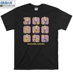 Rapunzel Moods Cute Face T-shirt hind ja info | Meeste T-särgid | kaup24.ee