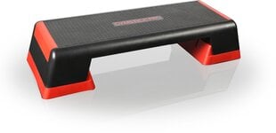 Aeroobika steplaud Gymstick Pro, punane/must hind ja info | Stepipingid | kaup24.ee
