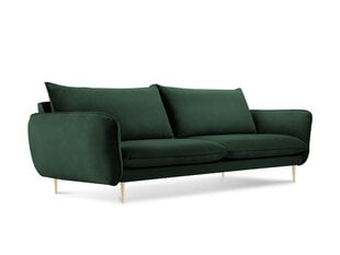 Diivan Cosmopolitan Design Florence 3S, roheline hind ja info | Diivanid ja diivanvoodid | kaup24.ee