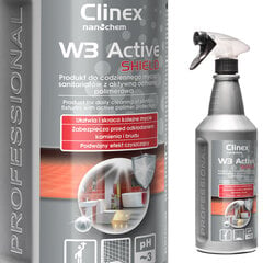 Vannitoa puhastusvahend W3 Active Clinex, 1L hind ja info | Puhastusvahendid | kaup24.ee