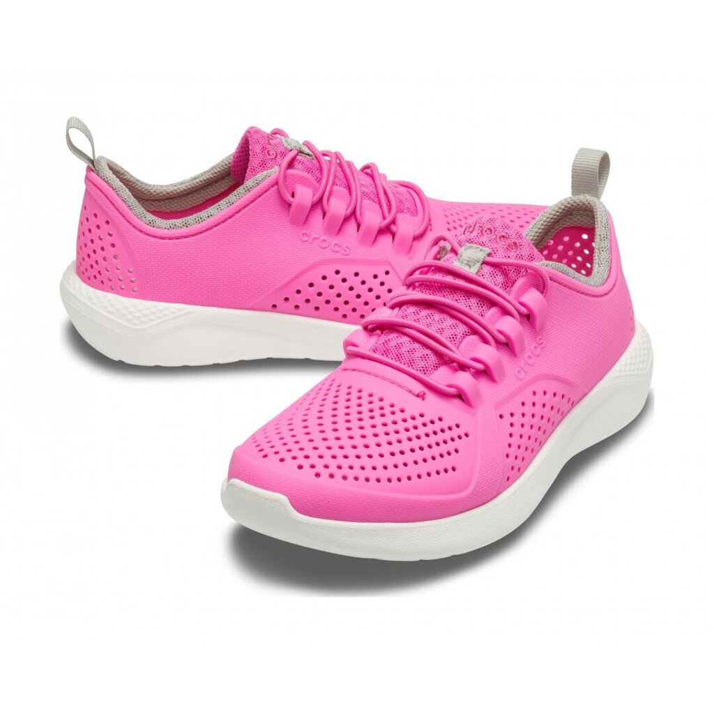 Crocs™ laste vabaajajalatsid LiteRide Pacer Kid's, roosa цена и информация | Laste sandaalid | kaup24.ee