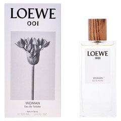 Tualettvesi Loewe 001 EDT naistele, 100ml цена и информация | Женские духи | kaup24.ee