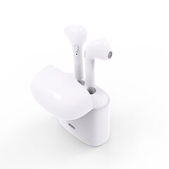 Bluetooth Contact Earbuds With Microphone By KSIX White hind ja info | Kõrvaklapid | kaup24.ee