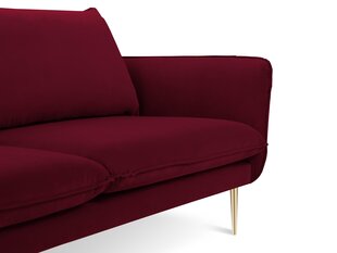 Diivan Cosmopolitan Design Florence 3S, punane цена и информация | Диваны | kaup24.ee