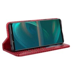 Совместим с Sony Xperia 5 Iii Premium Pu Leather Flip Folio Case с отделениями для карт и магнитной застежкой цена и информация | Чехлы для телефонов | kaup24.ee