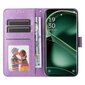 Ühildub Oppo Find X6 5g päevalillemustriga reljeefse Pu-nahast magnetilise klapiga rahakotikaane kaardihoidjatega hind ja info | Telefoni kaaned, ümbrised | kaup24.ee