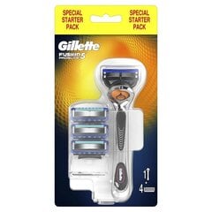 Raseerija vahetatavate peadega Gillette Fusion 5 Proglide 5 tk цена и информация | Косметика и средства для бритья | kaup24.ee