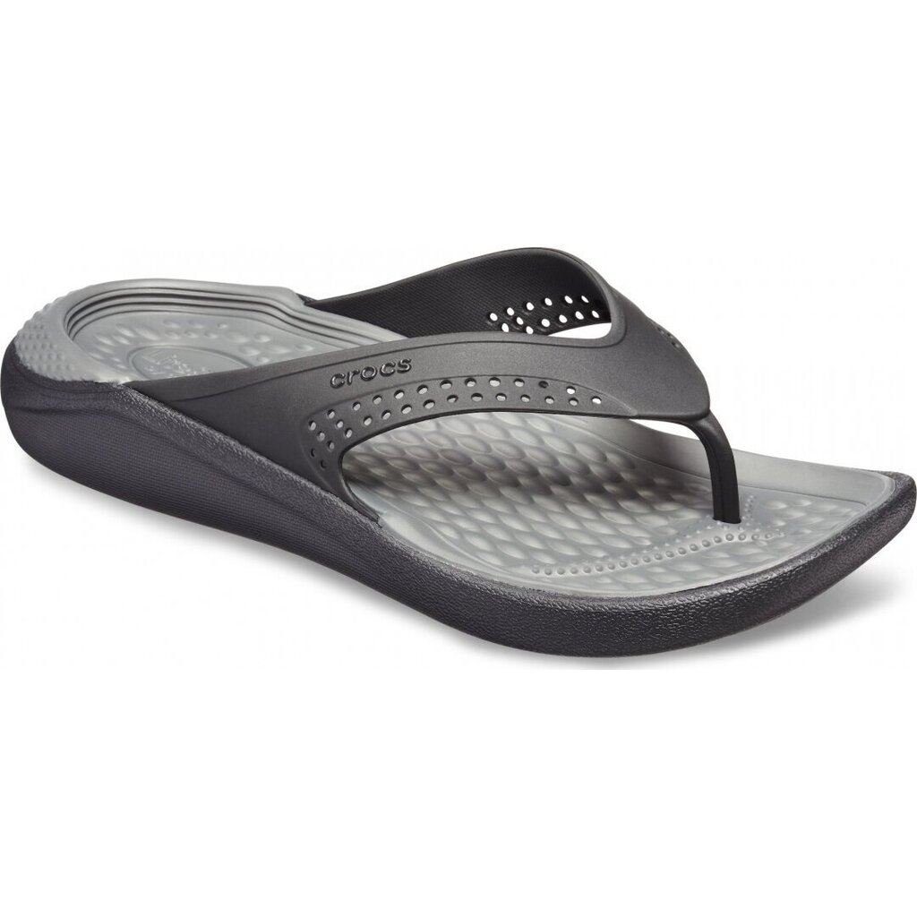 Crocs™ vabaajajalatsid LITERIDE FLIP, must hind ja info | Naiste plätud ja sussid | kaup24.ee