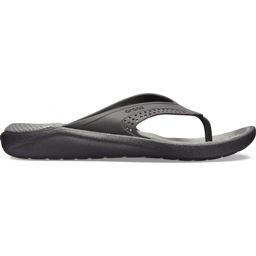 Crocs™ vabaajajalatsid LITERIDE FLIP, must hind ja info | Naiste plätud ja sussid | kaup24.ee