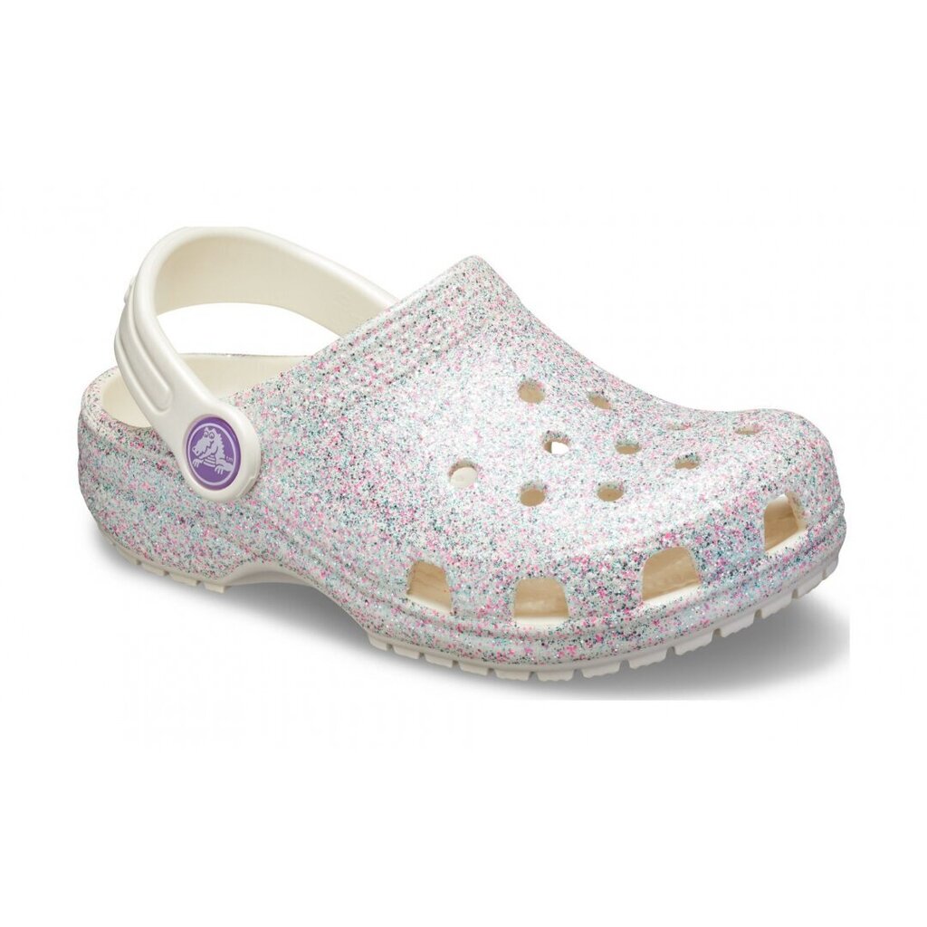 Crocs™ Kids' Classic Glitter Clog hind ja info | Laste kummijalatsid | kaup24.ee