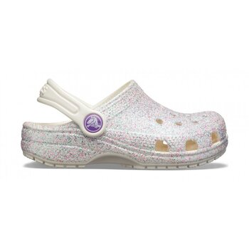 Crocs™ Kids' Classic Glitter Clog цена и информация | Детские резиновые сабо | kaup24.ee