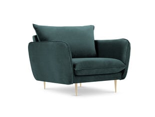 Кресло Cosmopolitan Design Florence, темно-зеленое цена и информация | Кресла в гостиную | kaup24.ee
