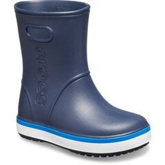 Crocs™ laste kummikud Crocband Rain Boot Kid's, sinine цена и информация | Резиновые сапоги детские | kaup24.ee