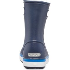 Crocs™ laste kummikud Crocband Rain Boot Kid's, sinine цена и информация | Резиновые сапоги детские | kaup24.ee