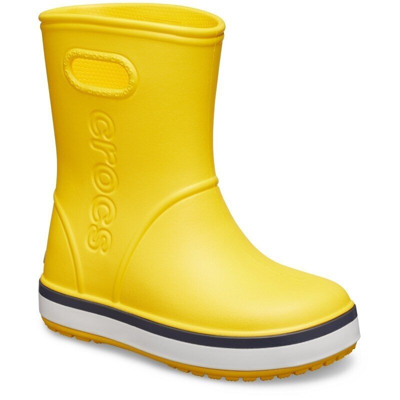 Crocs™ laste kummikud Crocband Rain Boot Kid's, kollane hind ja info | Laste kummikud | kaup24.ee