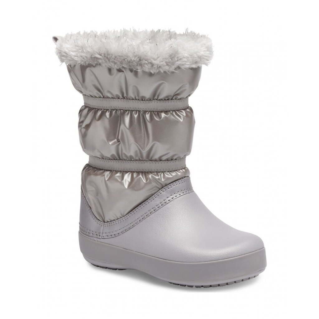 Crocs™ Crocband LodgePoint Metallic Boot Girl's hind ja info | Laste saapad | kaup24.ee