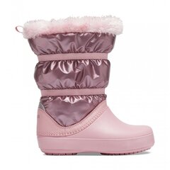 Crocs™ Crocband LodgePoint Metallic Boot Girl's hind ja info | Laste saapad | kaup24.ee