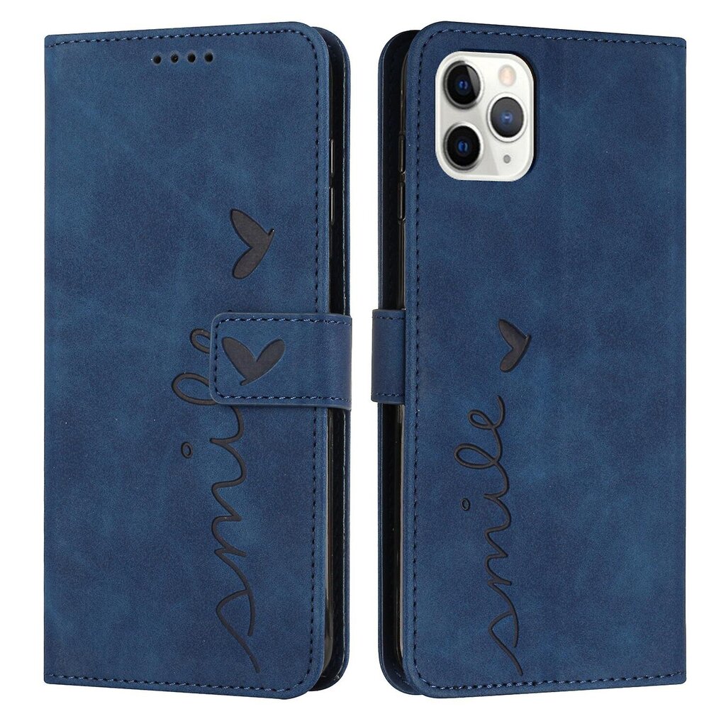 Ühildub iPhone 12 Pro ümbrisega Premium Leather Love Heart Pattern Kickstand kaardi hoiustamise ümberpööratav rahakoti kate hind ja info | Telefoni kaaned, ümbrised | kaup24.ee