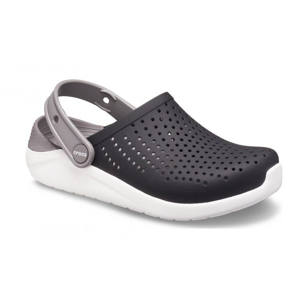 Crocs™ laste jalanõud LITERIDE, must-hall hind ja info | Laste kummijalatsid | kaup24.ee