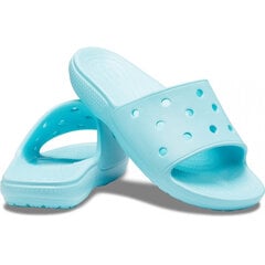 Женские шлепанцы Crocs Ice Blue Classic синие антибактериальные цена и информация | Шлепанцы, тапочки для женщин | kaup24.ee