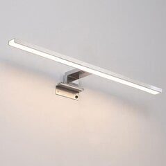 Люстэрка для ваннай пакоі 30см LED 6W, цёплы белы 3000K, люстэрка/шафа/насценны заціск 300mm з размеркавальнай скрынкай IP44 INORCO цена и информация | Светодиодные ленты | kaup24.ee