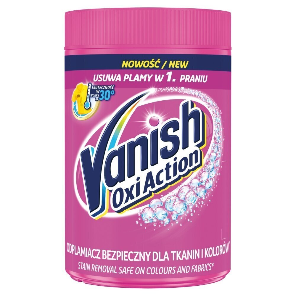 Plekieemalduspulber VANISH Oxi Action, 625 g hind ja info | Pesuvahendid | kaup24.ee