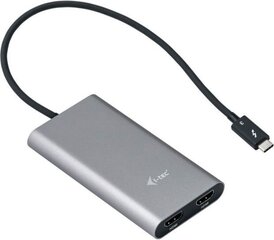 i-tec TB3DUAL4KHDMI hind ja info | USB jagajad, adapterid | kaup24.ee