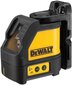 Ristjoonlaser Dewalt Laser 50m +/- 0,3mm/m (DW088KD) цена и информация | Käsitööriistad | kaup24.ee