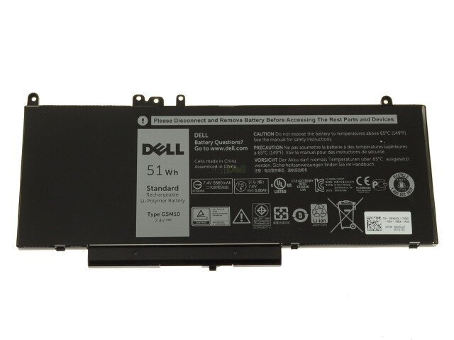 Dell Latitude E5450/E5550 цена и информация | Sülearvuti akud | kaup24.ee