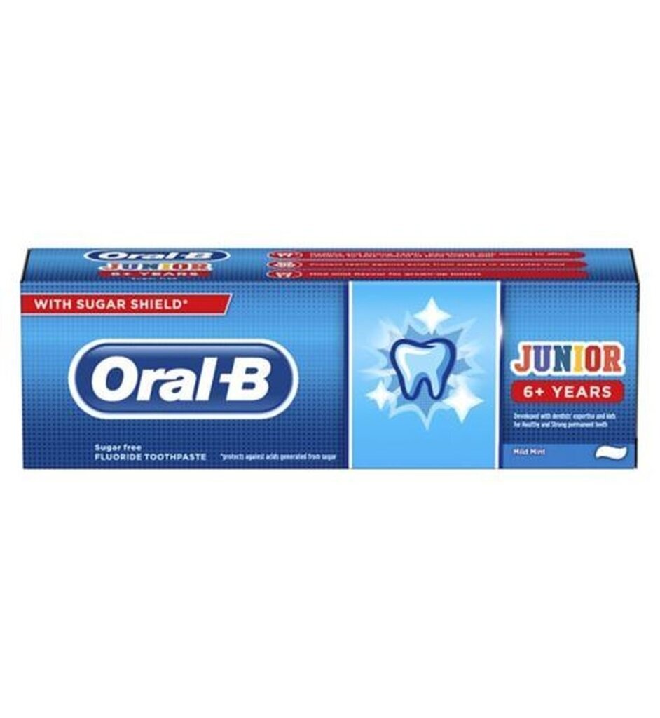 Laste hambapasta ORAL B Junior 6+ 75 ml hind ja info | Laste ja ema kosmeetika | kaup24.ee