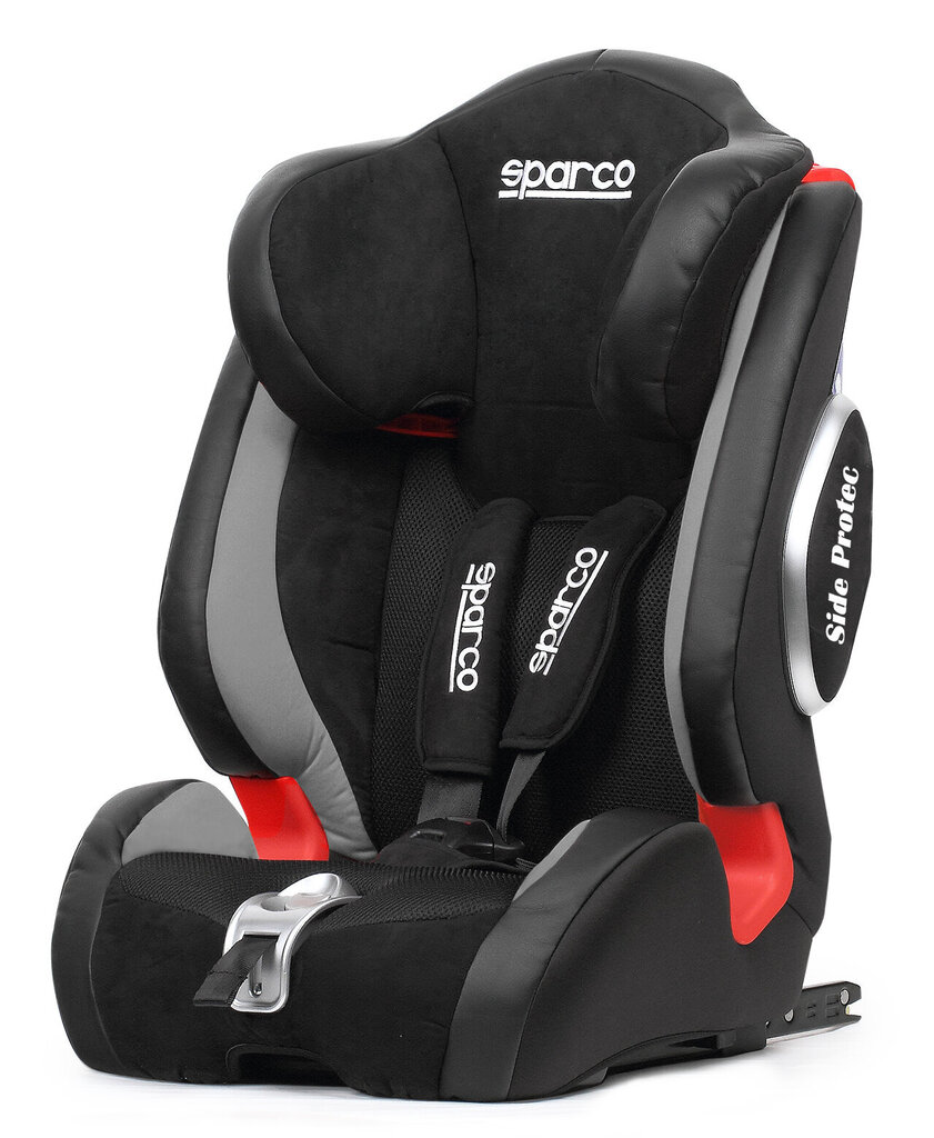 Turvatool Sparco F1000KI Isofix, 9-36 kg, Grey hind ja info | Turvatoolid | kaup24.ee