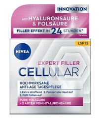 Näokreem Nivea Cellular Expert Filler Anti-Age Day Care SPF 30, 50 ml hind ja info | Näokreemid | kaup24.ee